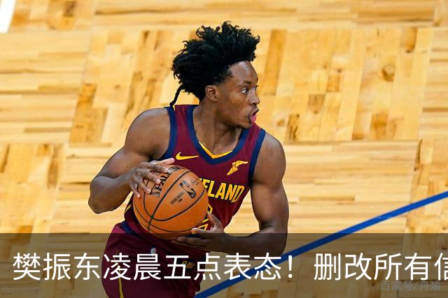樊振东凌晨五点表态！删改所有信息资料，细节举动令其口碑暴增
